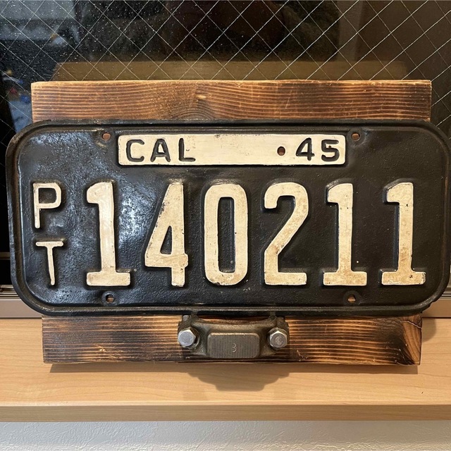 セール レア ヴィンテージ アメリカカリフォルニアナンバープレート