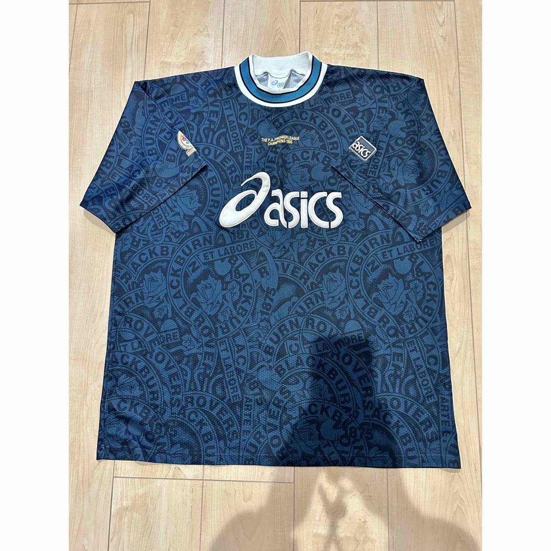 レア asics 94/95 ブラックバーンローバーズ ヴィンテージユニフォーム