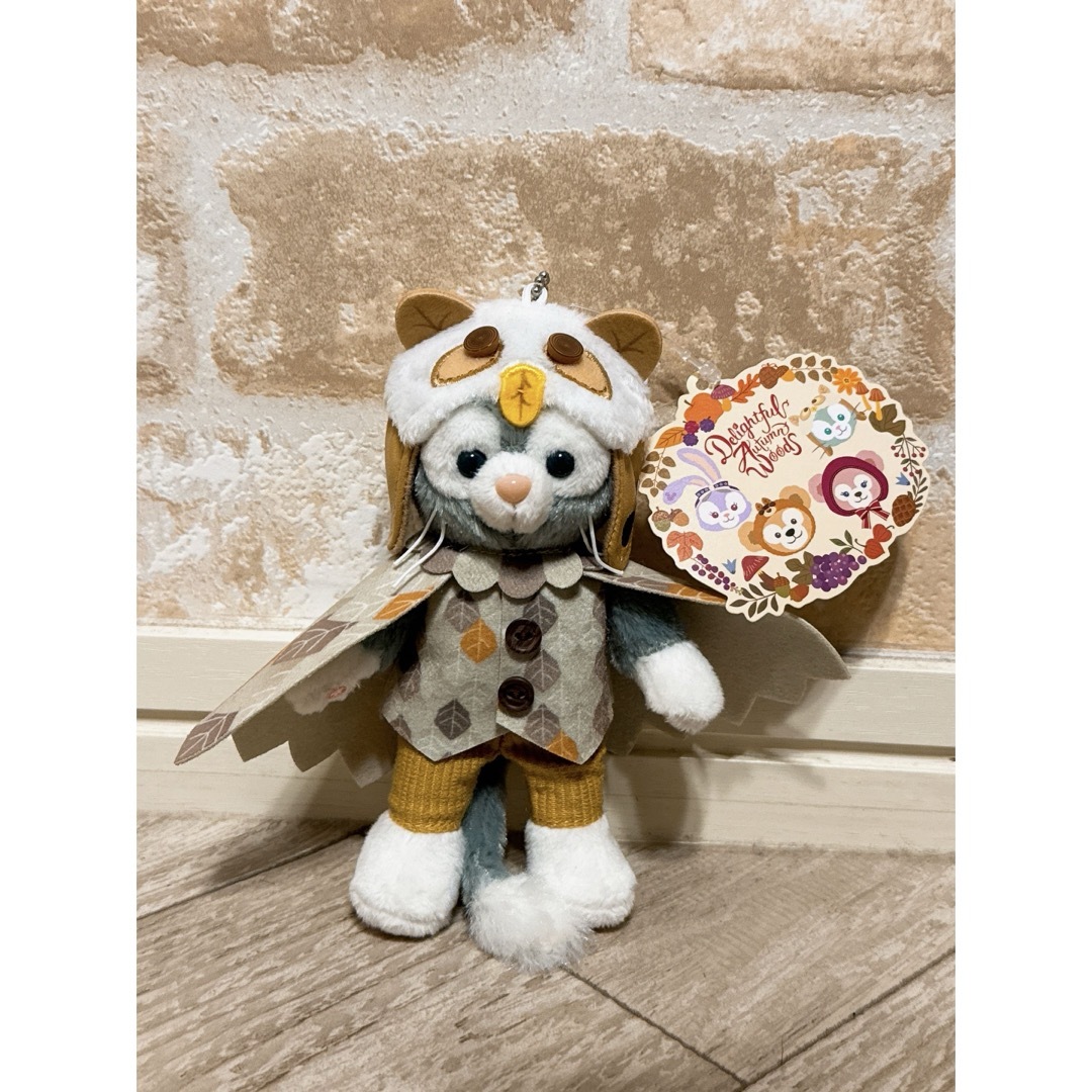 ダッフィー ジェラトーニ 秋のぼうけん ぬいぐるみバッジ ぬいば