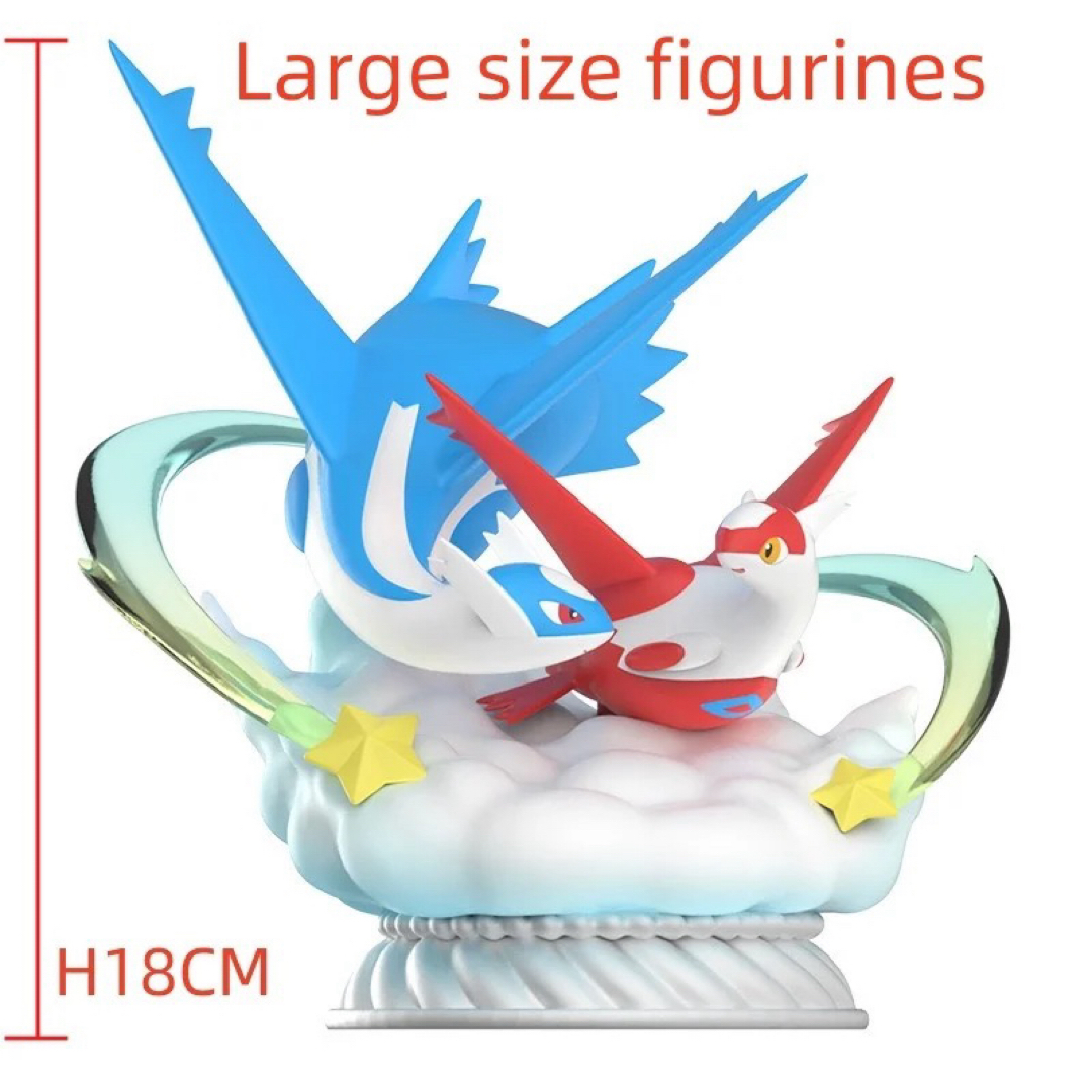 受注 ポケモン ラティオス ラティアス フィギュア アルトマーレ 水の都