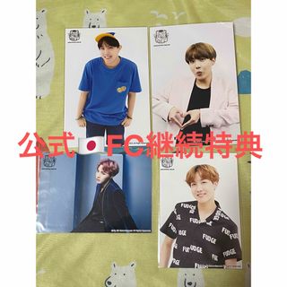 公式 BTS ホソク j-hope 日本FC 会場限定 継続特典