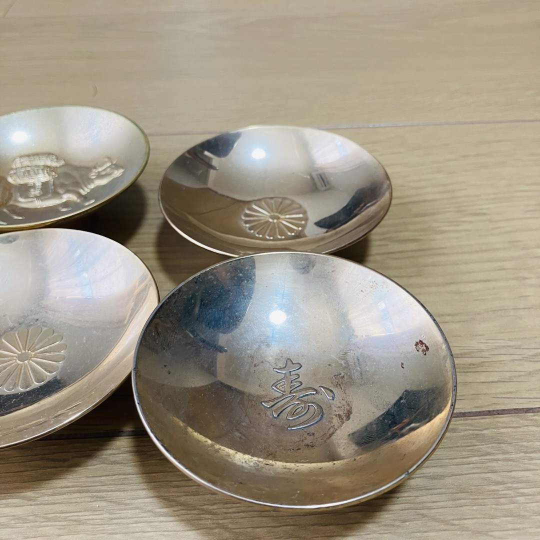 銀杯7グラムと金杯（24K GP) 銀杯7グラムと金杯（24K GP) - メルカリ