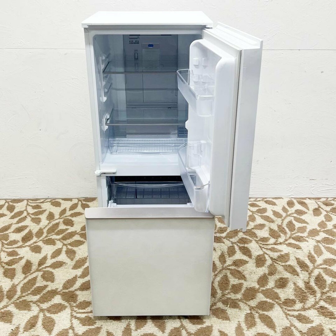 SHARP SJ-D14A-W 137L ノンフロン冷凍冷蔵庫 2015年製 SHARP