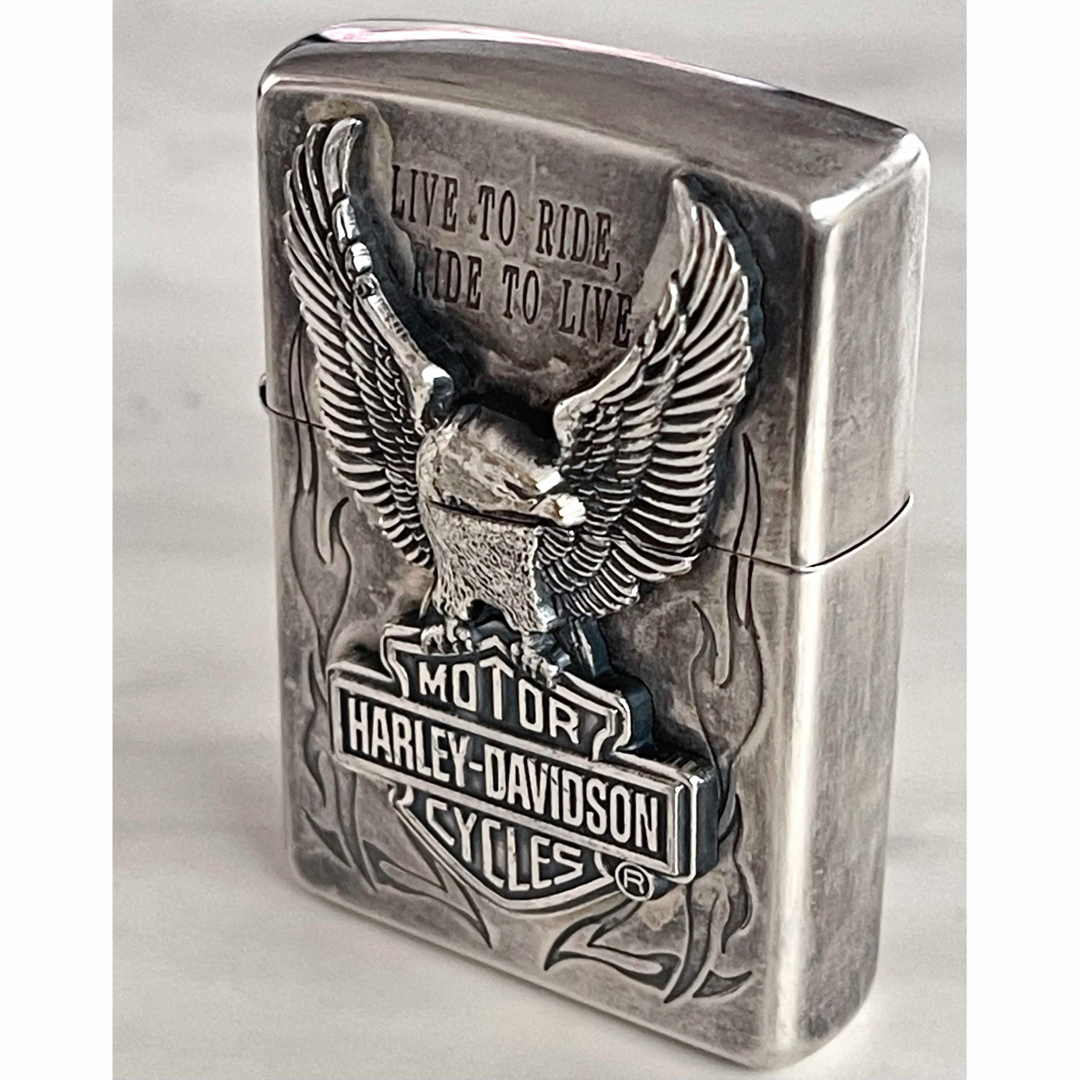 Harley Davidson - 希少 Zippo ハーレーダビッドソン オイルライター