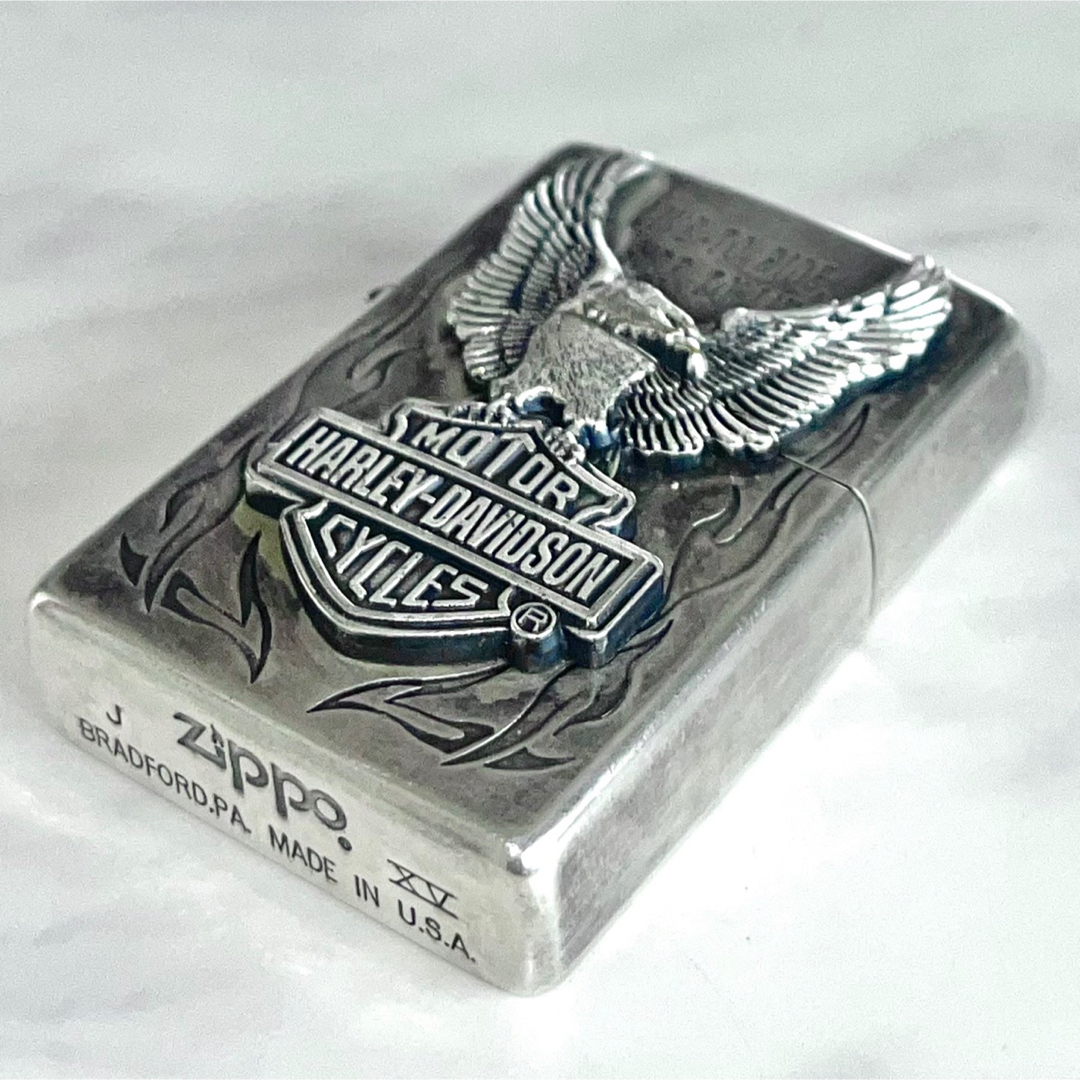 Harley Davidson - 希少 Zippo ハーレーダビッドソン オイルライター