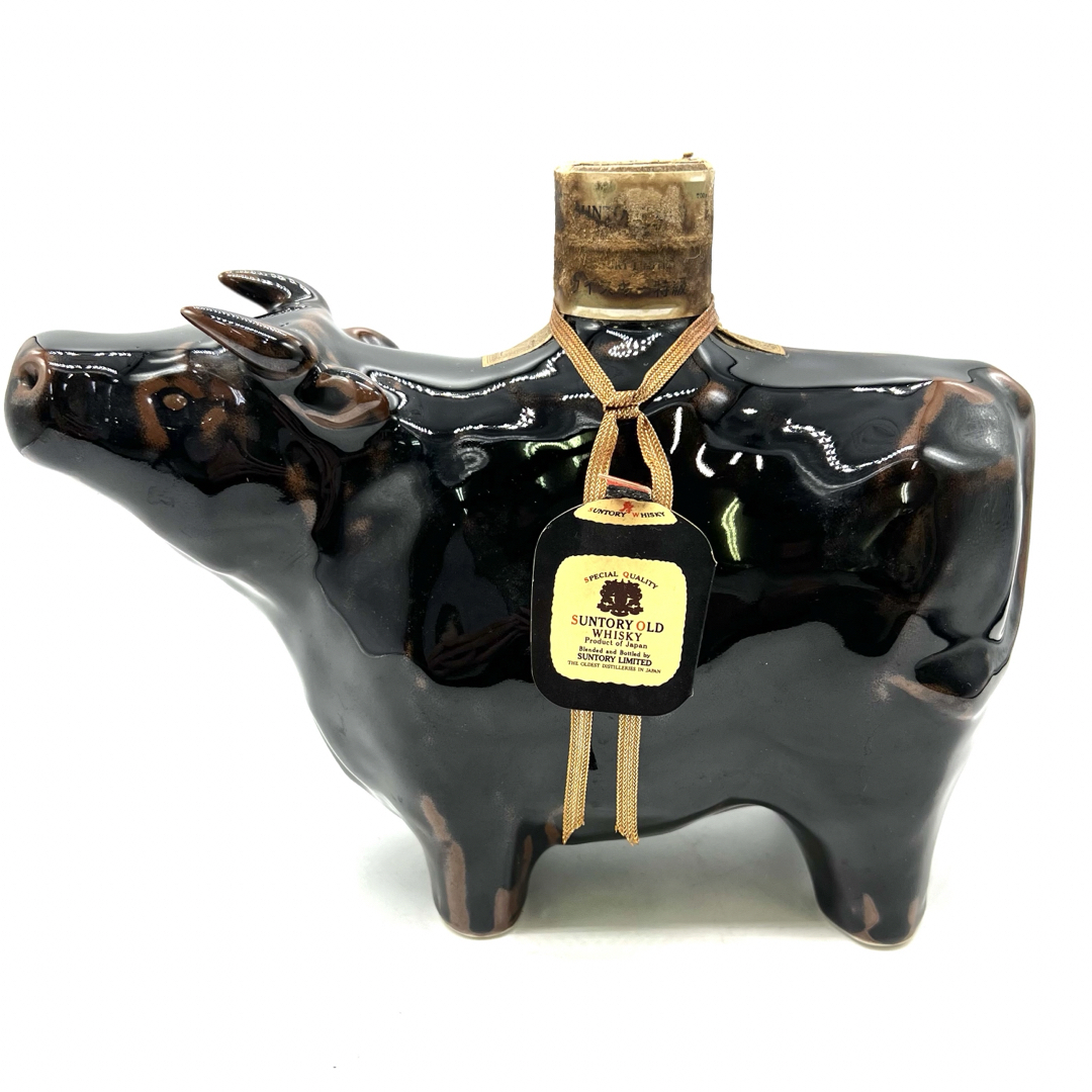 2024 【未開栓】SUNTORY サントリー オールドウイスキー 干支ボトル 丑 牛