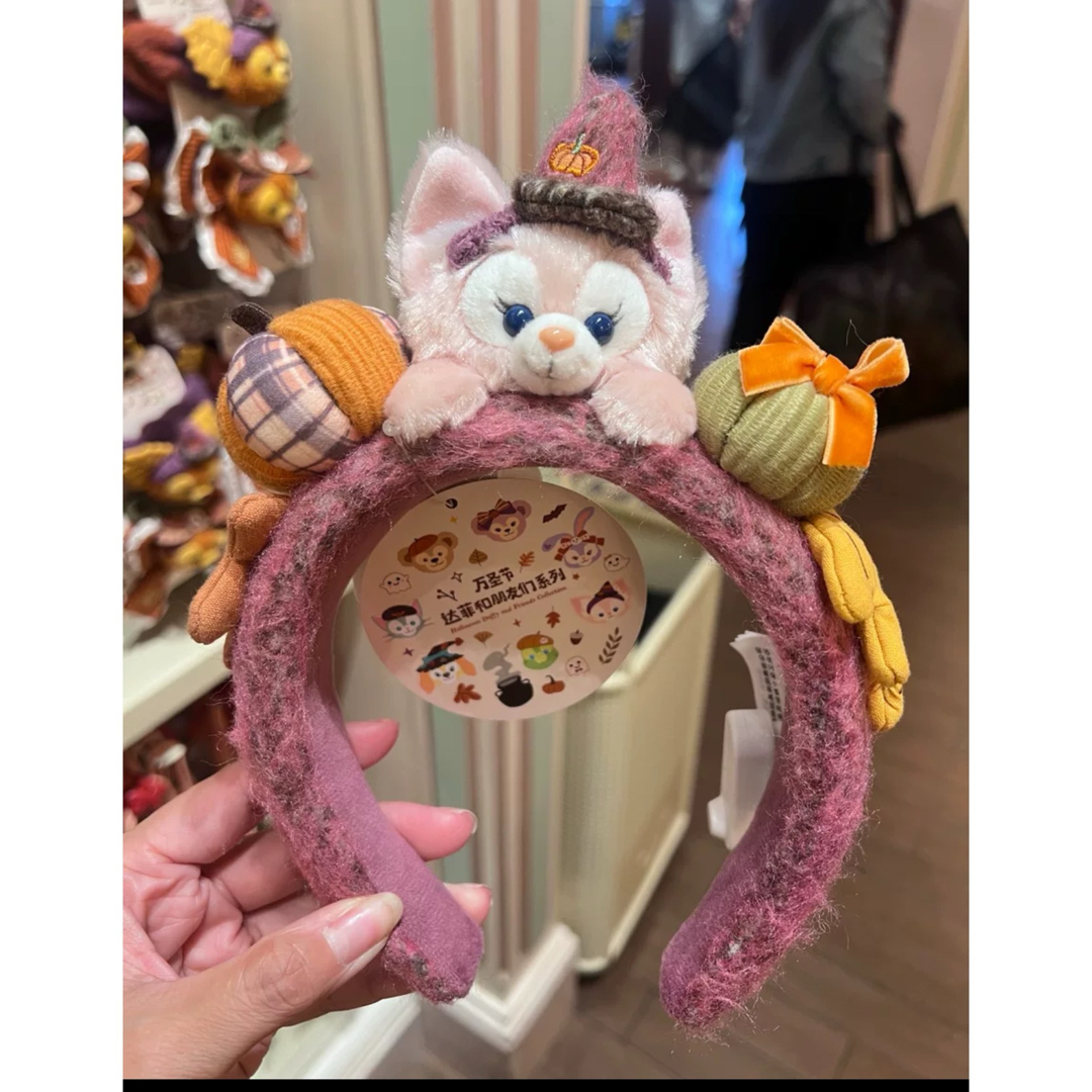 上海ディズニー限定リーナベルハロウィンカチューシャ2個セット