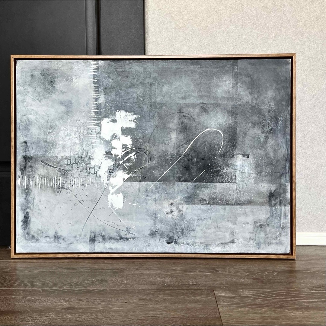 佐伯与吉郎「阿蘇 噴煙」高島屋 にて 油彩画 油絵 風景画 F8号 佐伯与