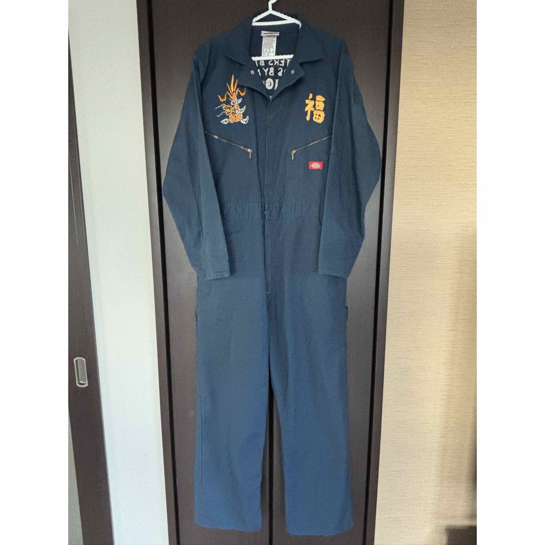 氣志團 ディッキーズツナギ オリジナル刺繍入 live用 氣志團