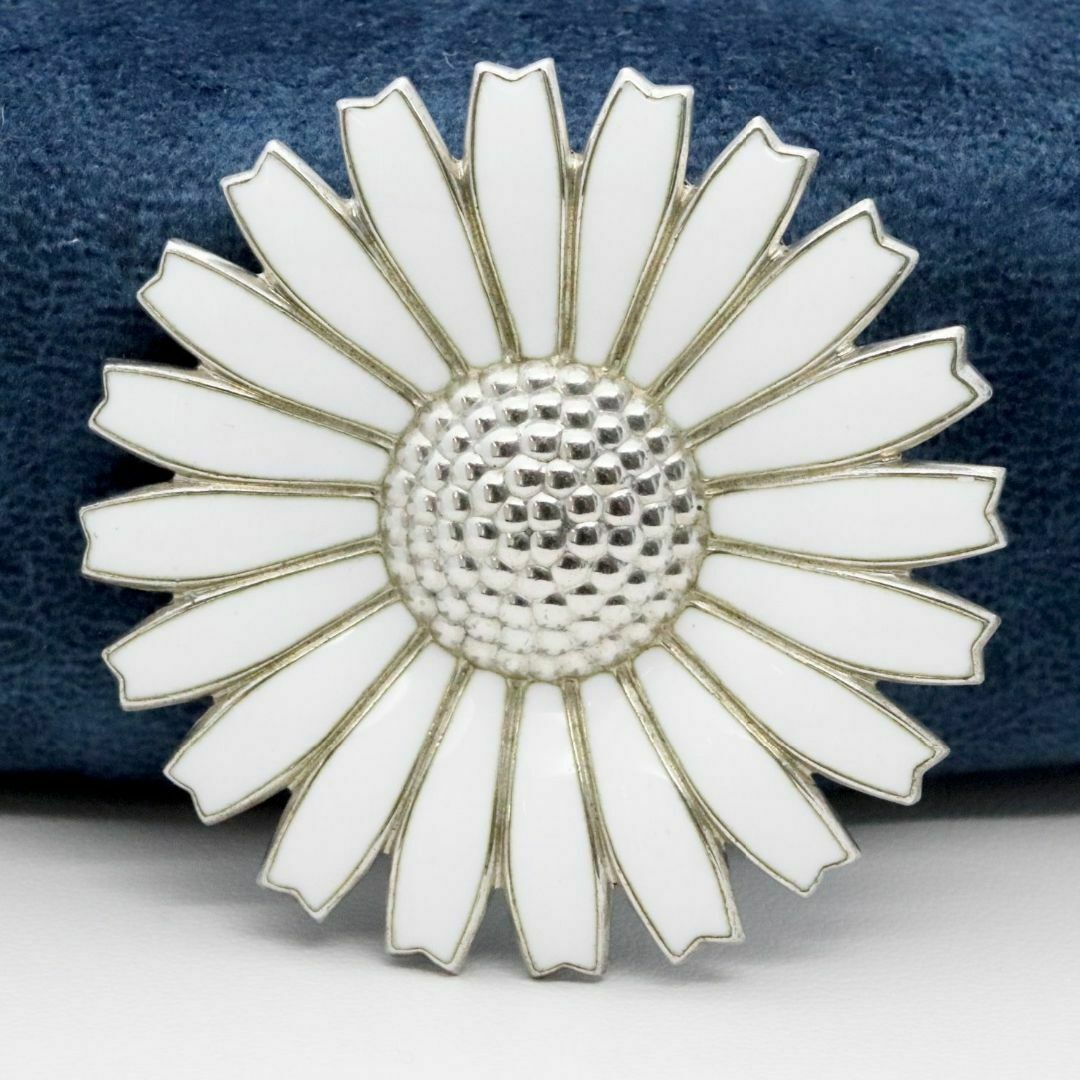 美品】ジョージジェンセン レディース デイジー ブローチ ピンバッジ