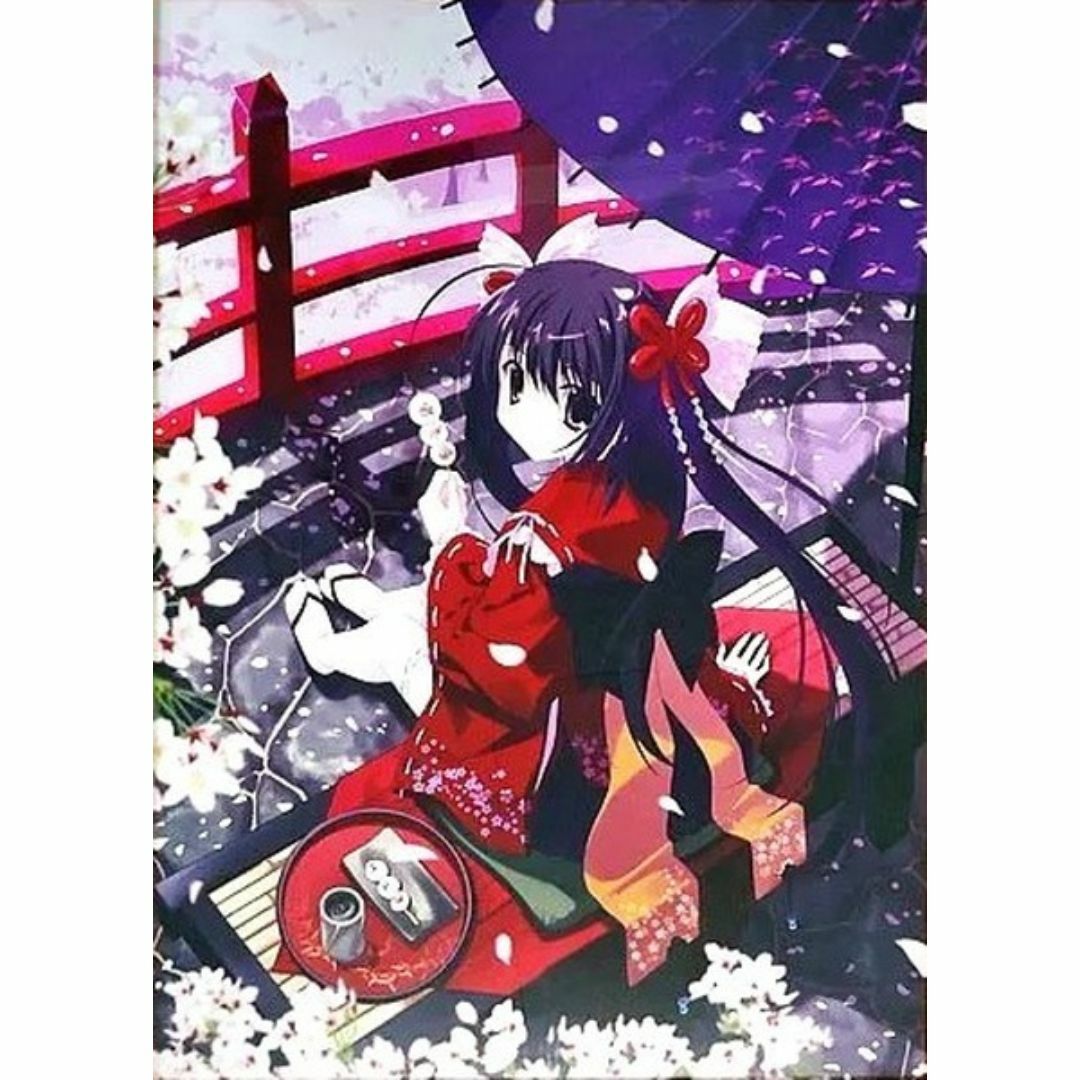 あいすとちょこ 七尾奈留 第1回 絵師100人展 複製原画 「花見」