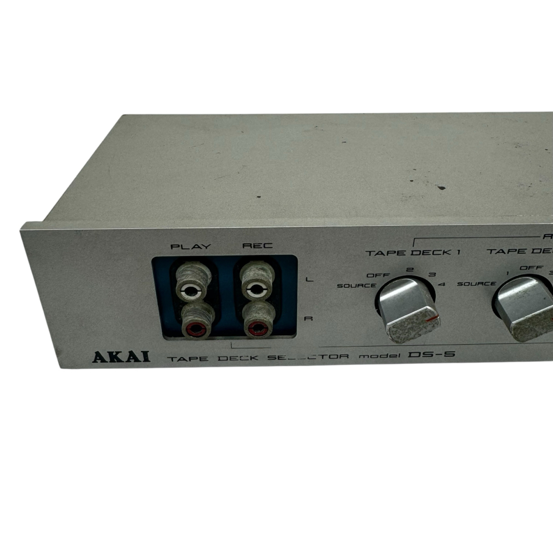 AKAIアカイDS-5テープデッキセレクター4系統動作品