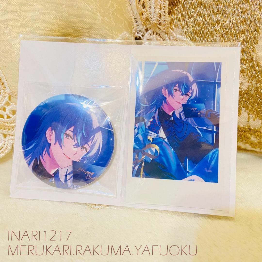 おべいみー ルシファー チェキ7枚 ボイスカード ホロ缶バッジ おべいみ