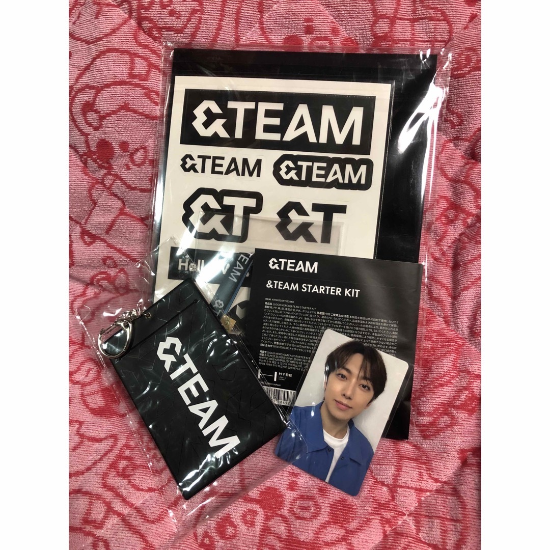 &TEAMトート 未使用(トレカあり)UNIT PRODUCE TOTE BAG &TEAM ユニット