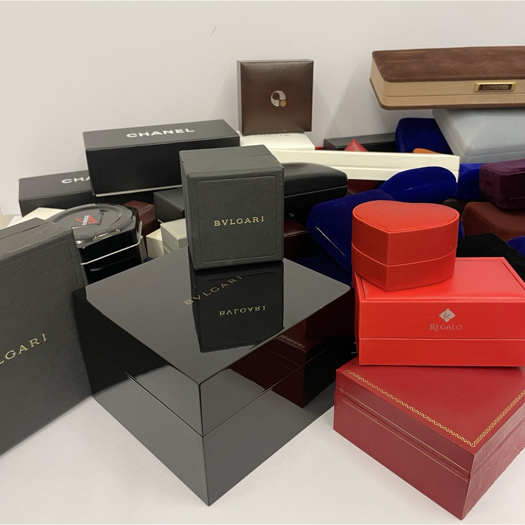 ブランドショッパージュエリーケース時計空箱コマまとめ売り