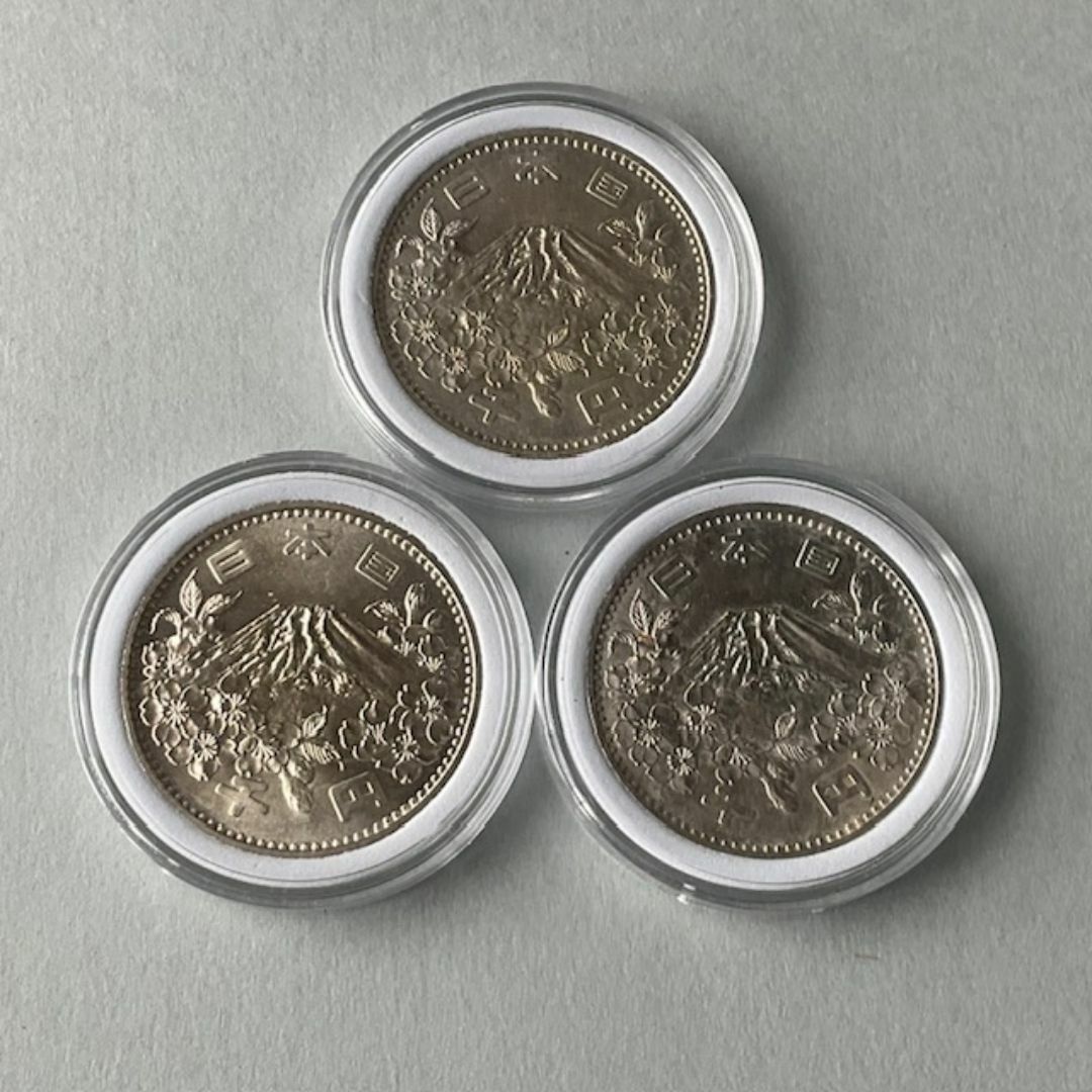 銀貨 3枚 銀貨 3枚セット 1000円 1977年 バミューダ 3枚