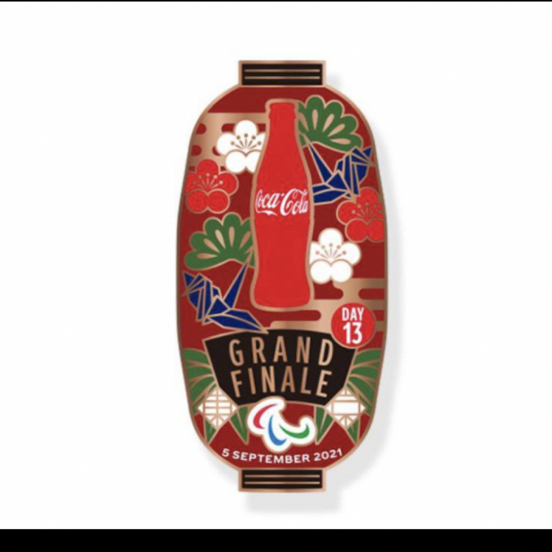 東京2020パラリンピック コカ•コーラコンツァーボトル型ピンズ非売品