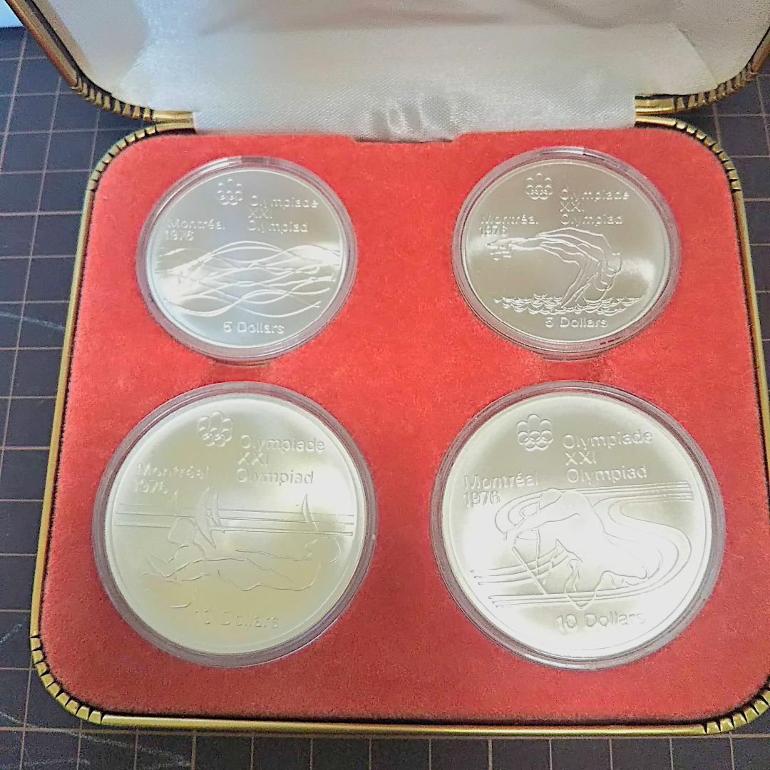 ☆モントリオール オリンピック 記念銀貨 4枚セット☆