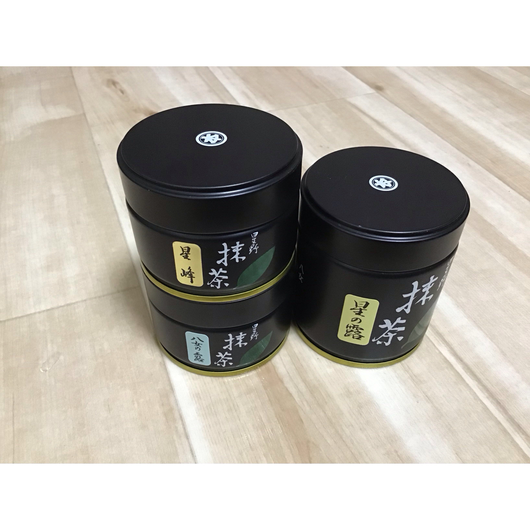 星野製茶園抹茶星の露40g，20g，星峰20g