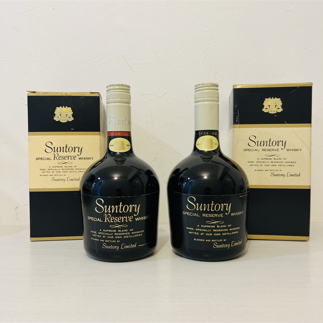 サントリーウィスキー 終売品 古酒2本セット