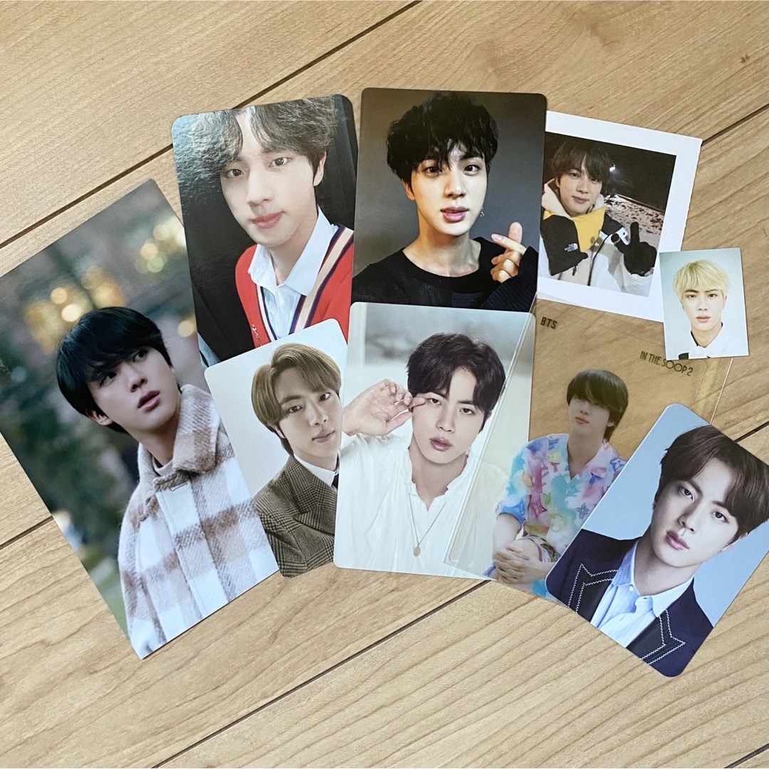 BTS ジン トレカ セット 公式 BTS 防弾少年団 ジン FC ライブグッズ