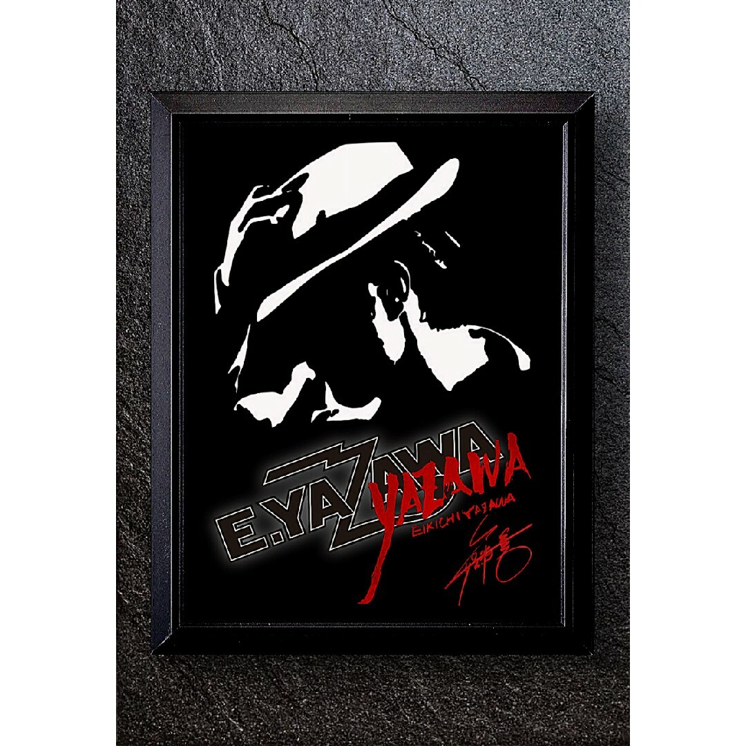 貴重矢沢永吉A2サイズポスター新品フレーム付き 2026年最新】矢沢永吉
