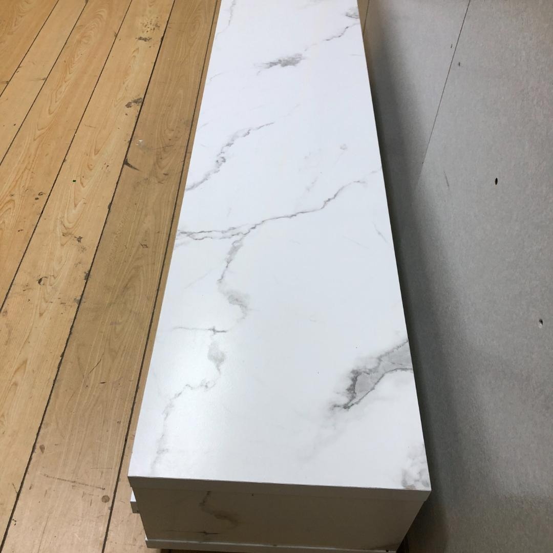 送料無料 大理石調 テレビボード ローボード TV台 88165-5-005