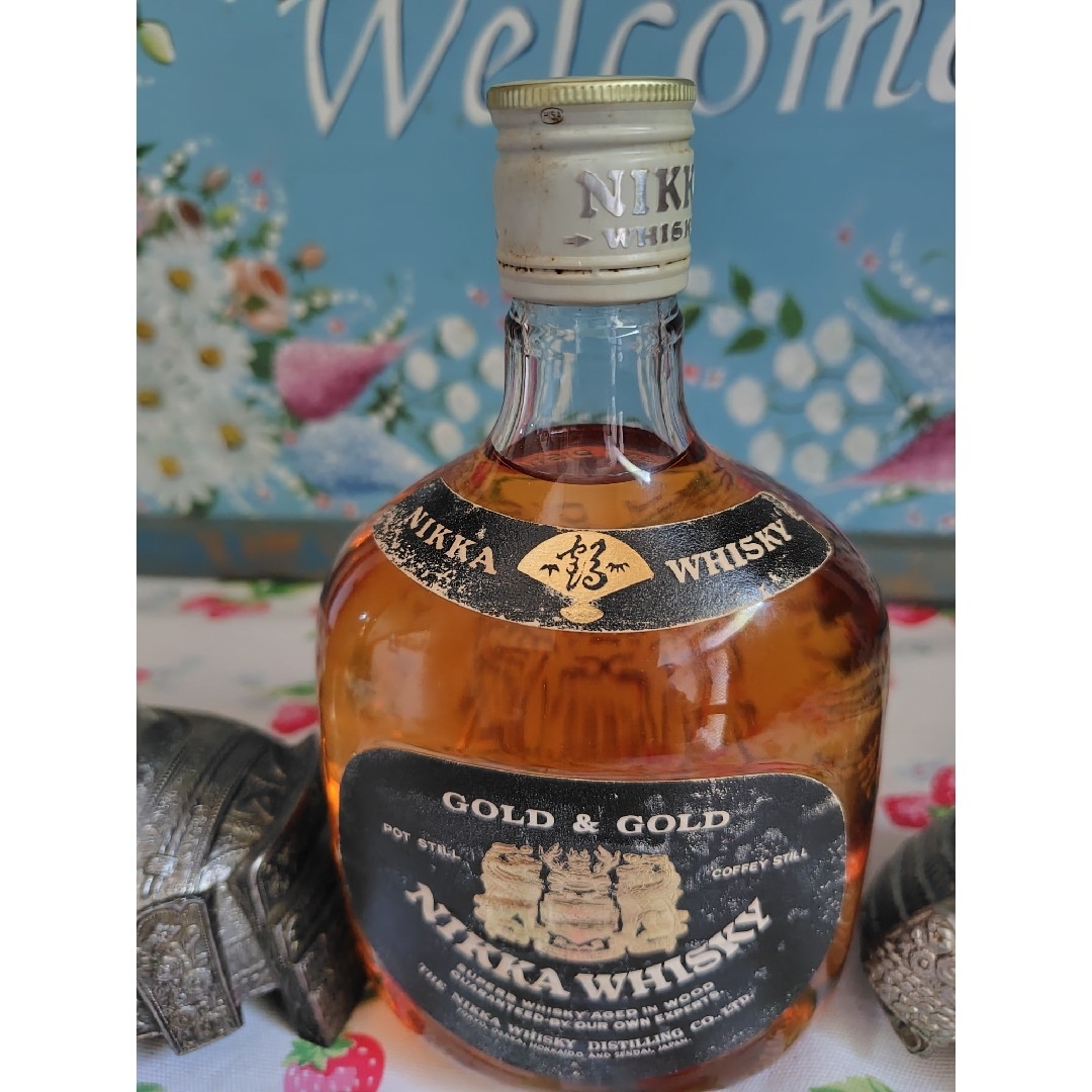 貴重 金属製 NIKKA WHISKY ニッカウヰスキー 鎧 兜 侍 将軍の通販 by