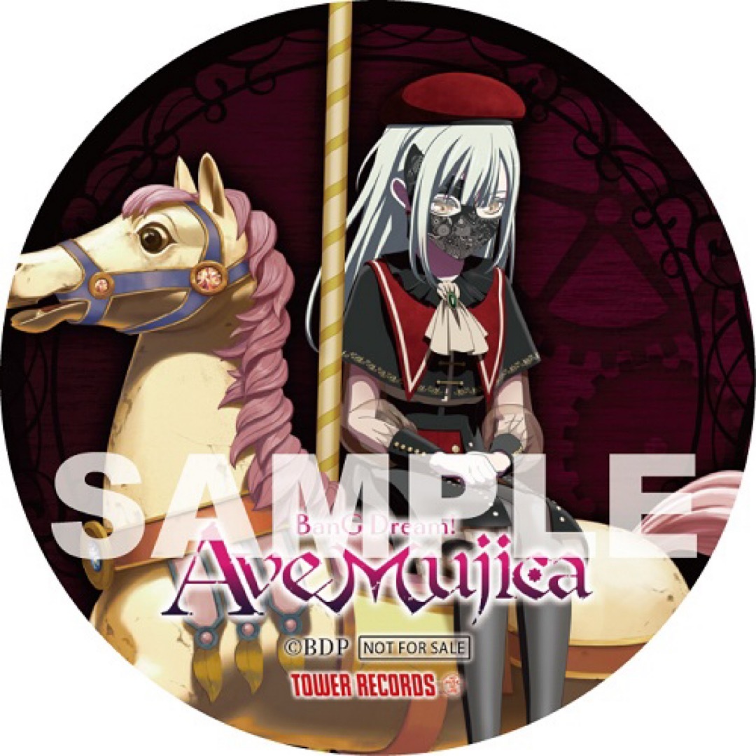 Ave Mujica Blu-ray 上・下巻特典 缶バッジ モーティス 若葉睦 Ave