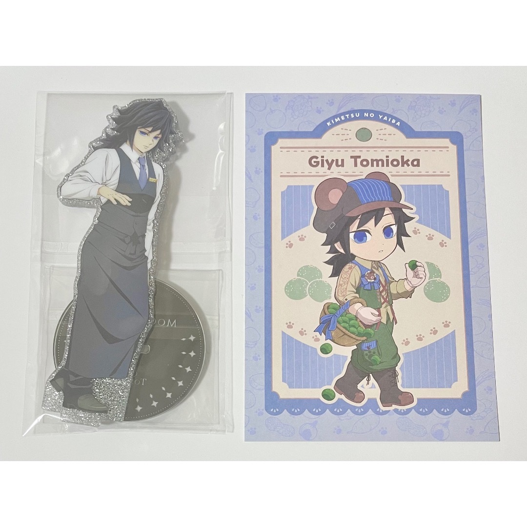 鬼滅の刃 モクテル MOCKTAIL 冨岡義勇 両面アクリルスタンド しのぶ ②