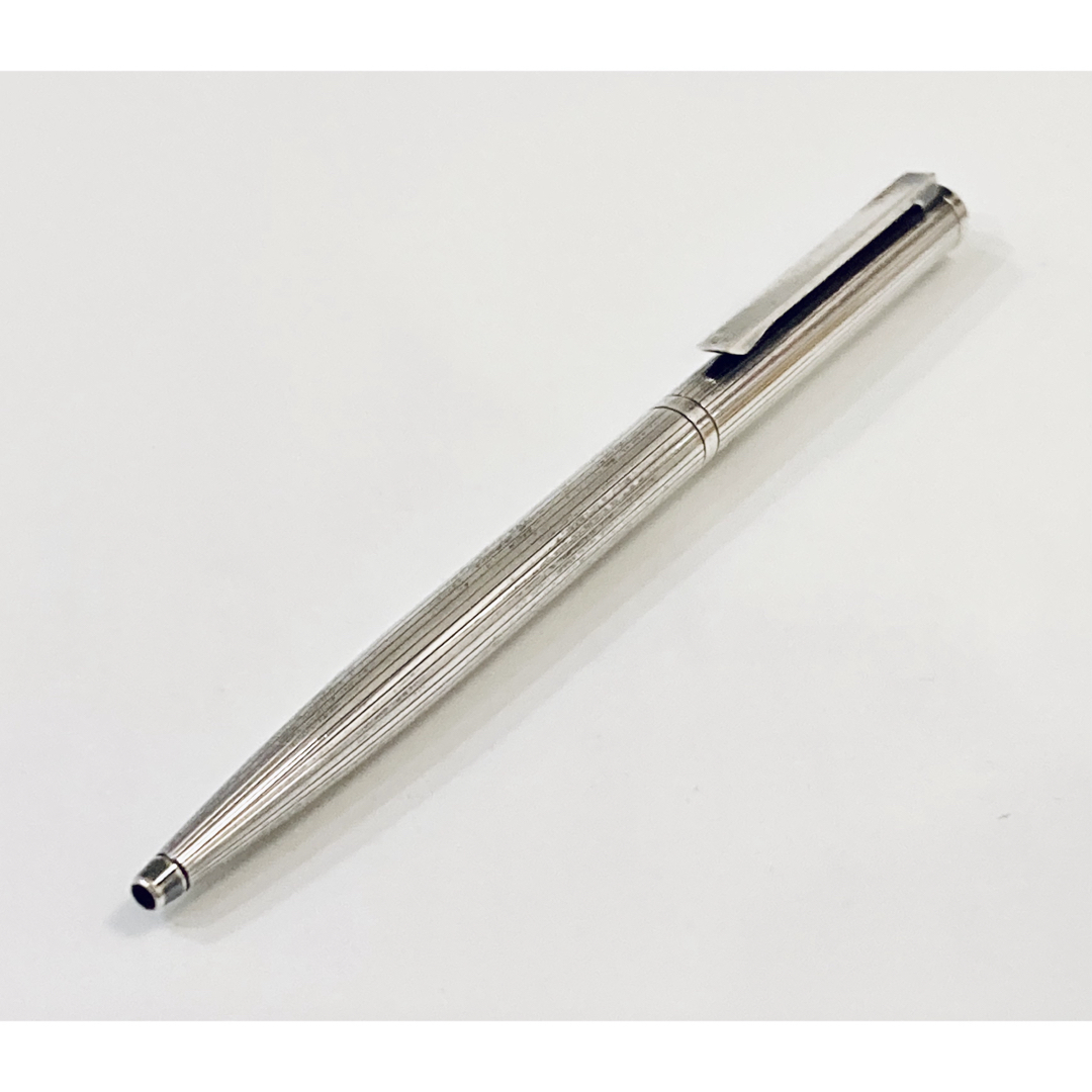 ドイツ製◇ダンヒル 高級ボールペン シルバー dunhill モンブラン製造