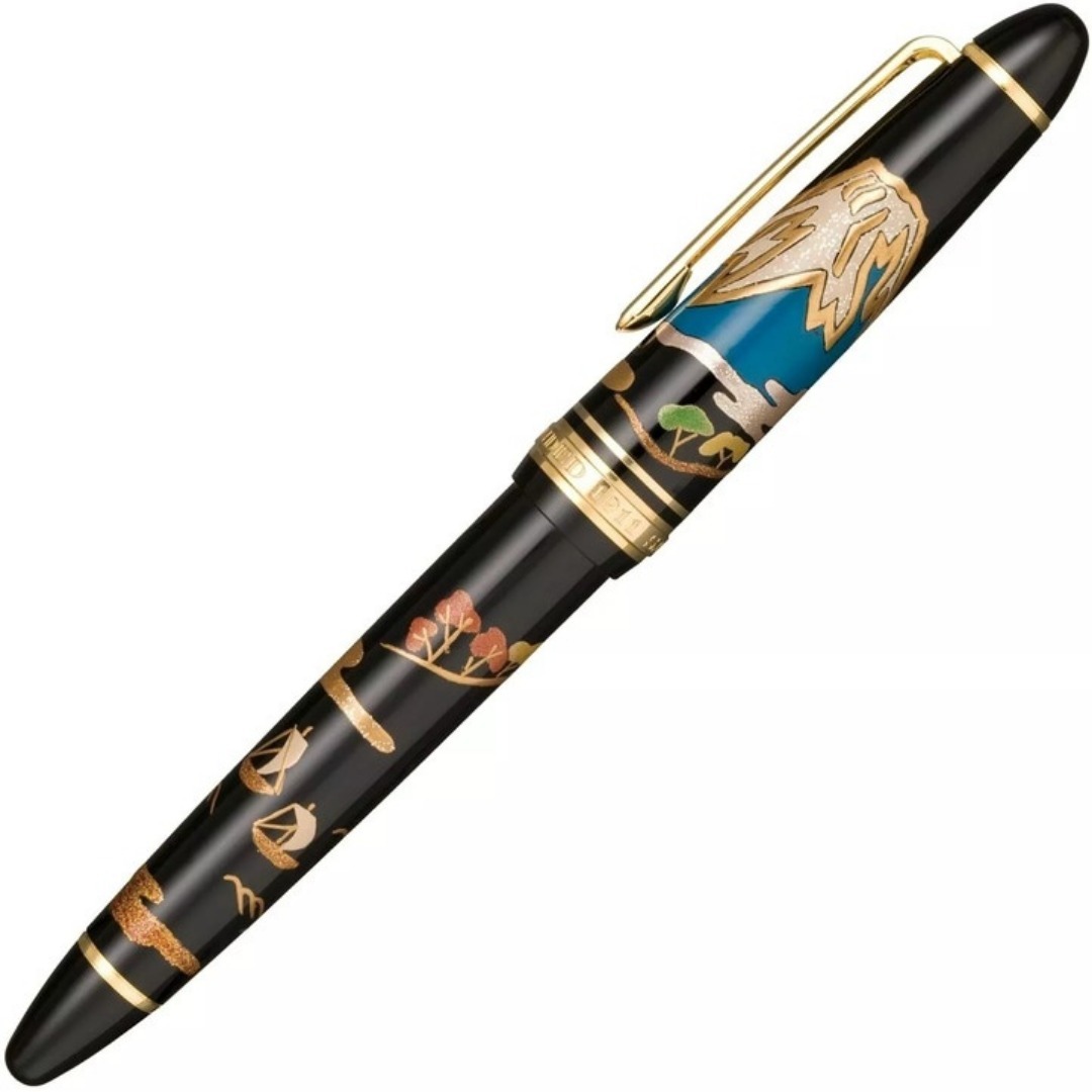 廃盤・希少】セーラー万年筆 蒔絵 富士山 モデル 新品未使用 日本製の