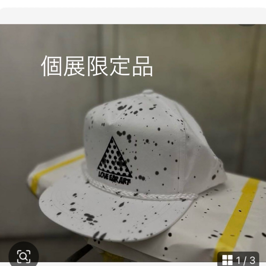 love ear art キャップ 個展限定