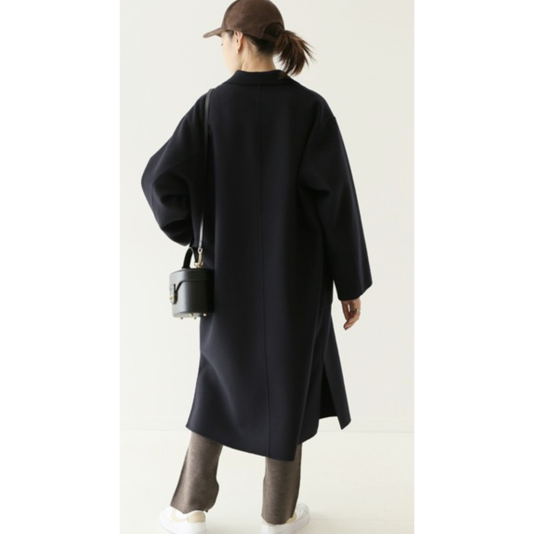 SLOBE IENA サイドスリット オーバーサイズ チェスターコート SLOBE