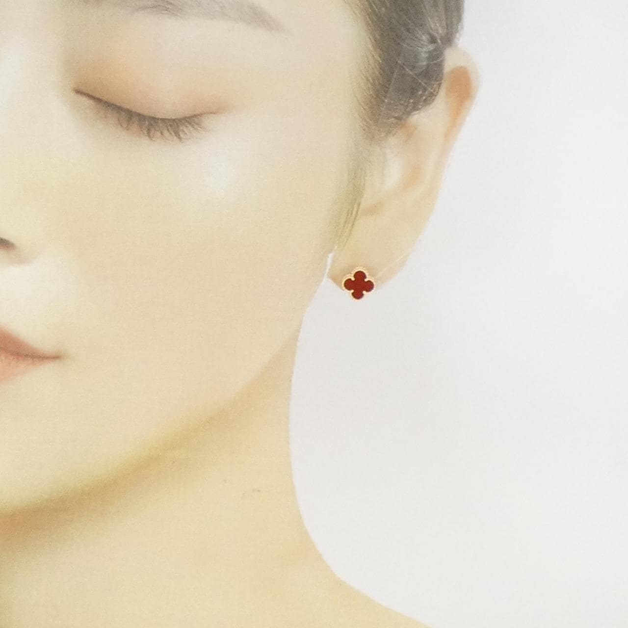 ヴァンクリーフ&アーペル スウィートアルハンブラ ピアス 片耳用 5732