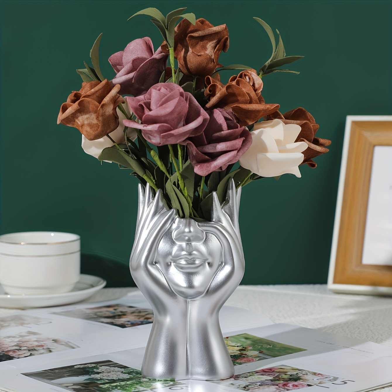 hand Flower 手 花瓶 オブジェ hand Flower 手 花瓶 オブジェ Hand