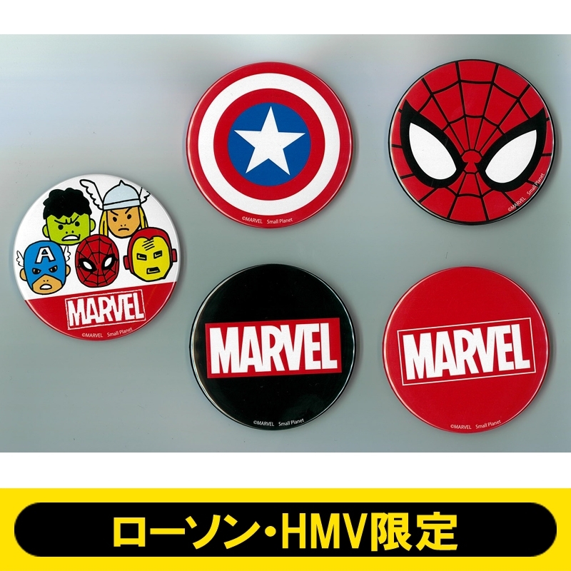 マーベルストア アベンジャーズ グッズ 缶バッジ ポスターコレクション