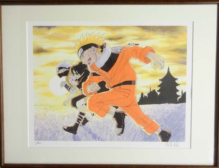 NARUTO 複製原画 当時品 レア ナルトNARUTO高級複製原画ジャンプ