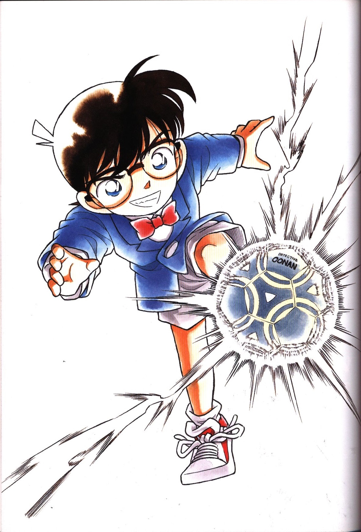 名探偵コナン 青山剛昌先生描き下ろしイラスト複製色紙 100巻記念