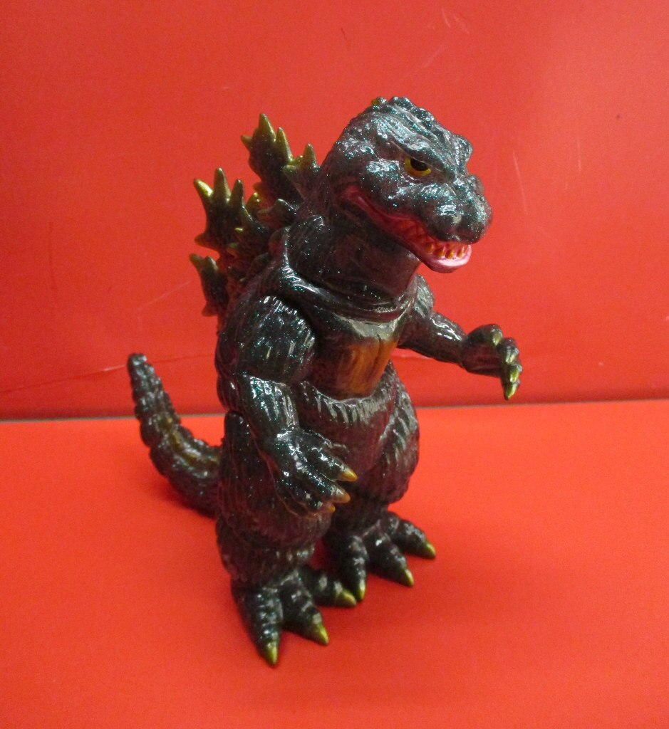 ☆ゴジラ対アンギラス大阪城付マーミット2001年 限定品稀少品