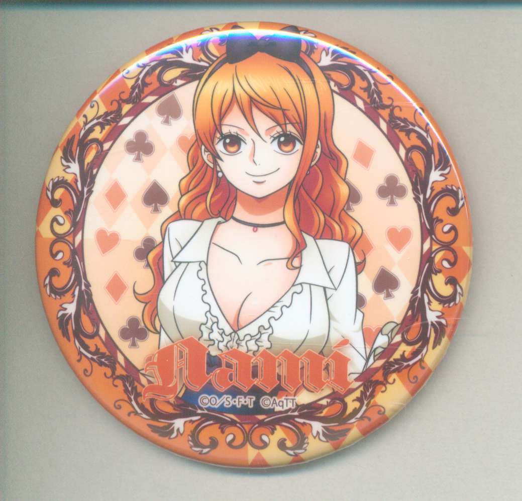 ONEPIECE ナミ アウトレット 缶バッジ ONE PIECE ナミ 缶バッジ