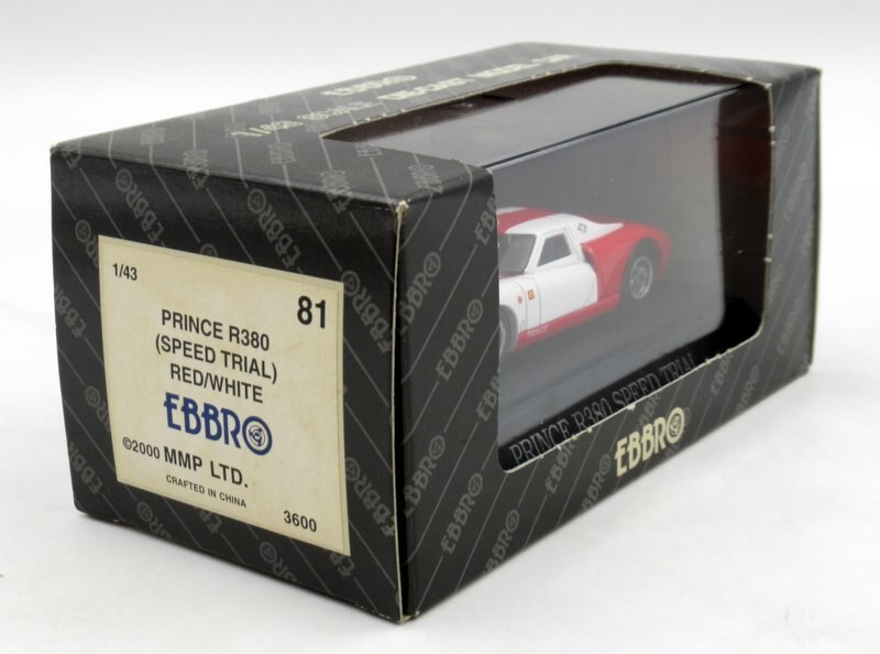 匿名配送/送料無料]EBBRO PRINCE R380 1/43 レッド 匿名配送/送料無料
