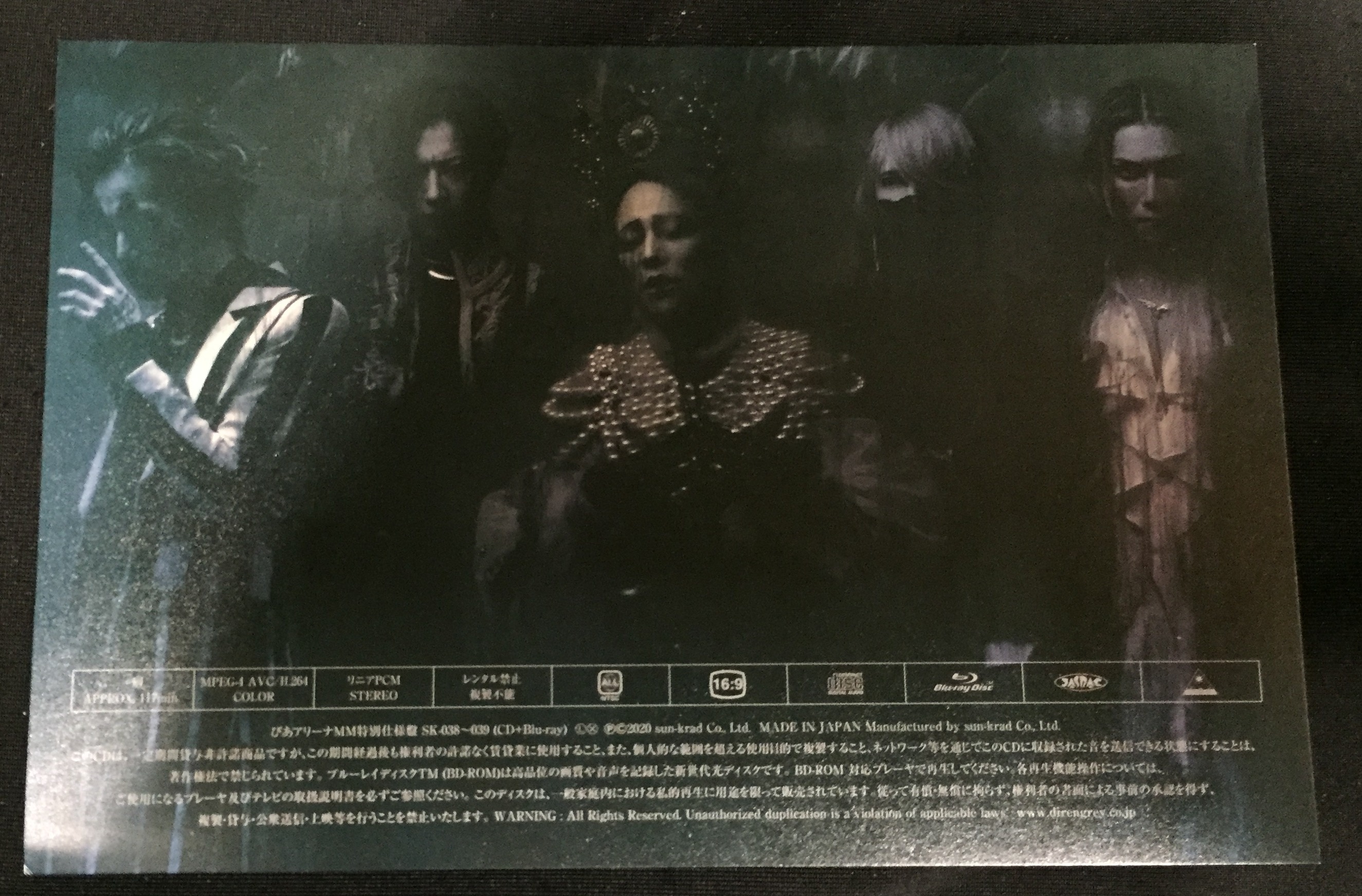 DIR EN GREY 落ちた事のある空ぴあアリーナ