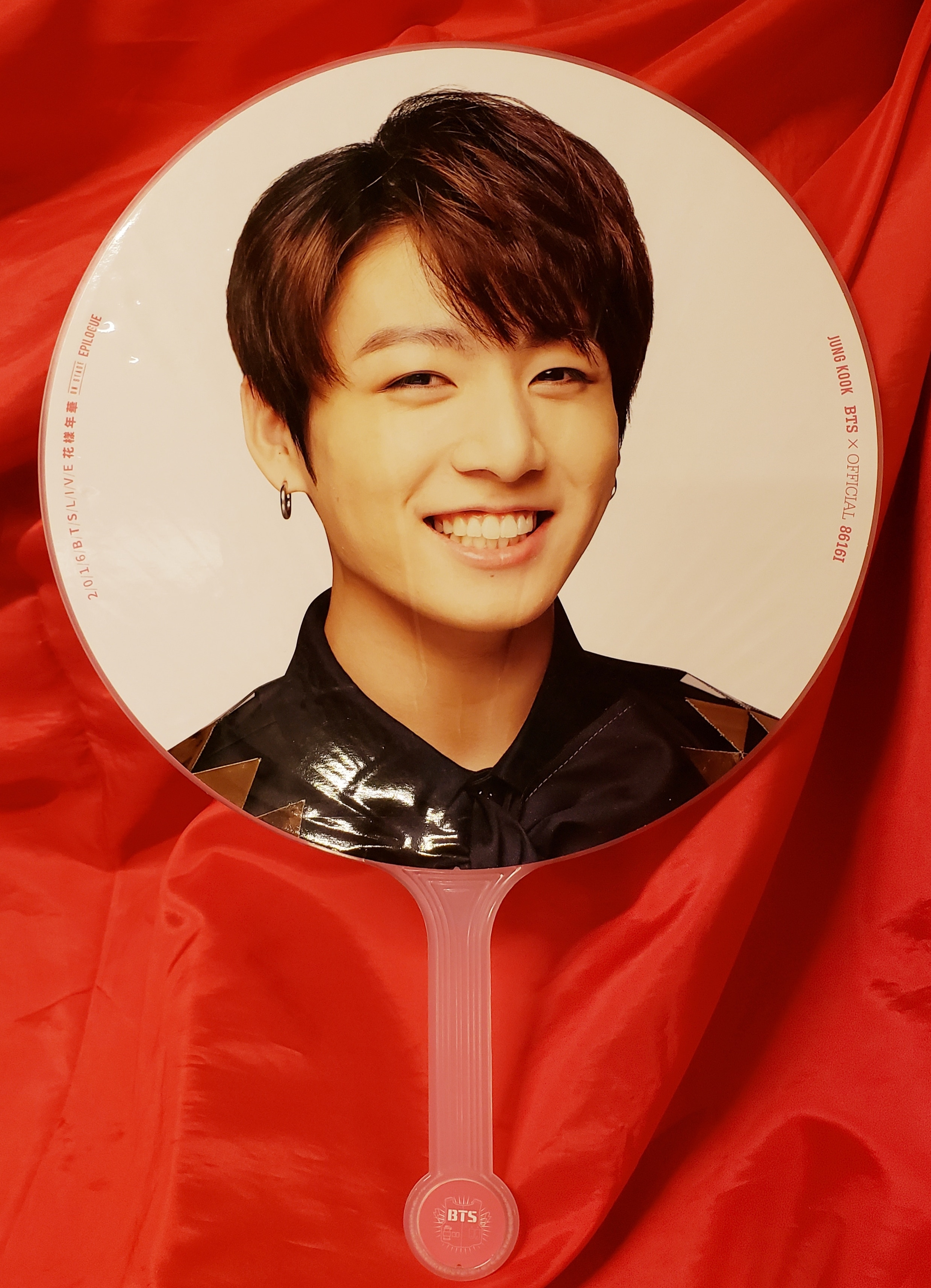 BTS 防弾少年団 Jungkook ジョングク うちわ fan BTS うちわ2枚とGQ