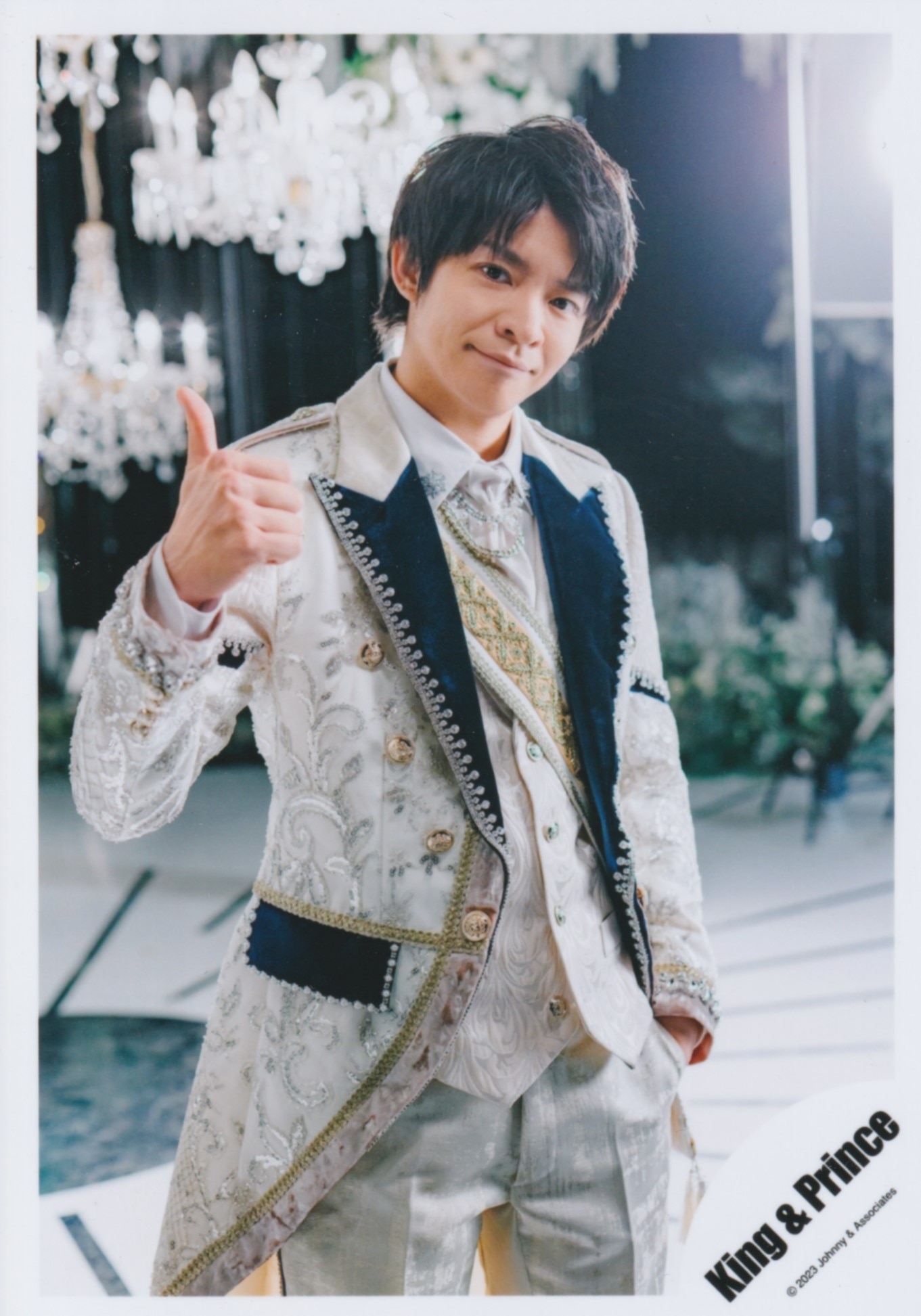 King&Prince キンプリ 岸優太 シンデレラガール 公式写真 個人写真