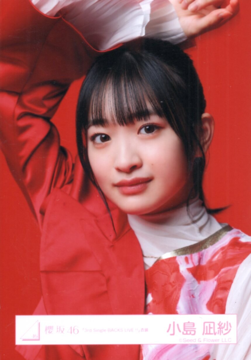 櫻坂46 生写真 4thアニラ ライブ衣装 小島凪紗 直筆サイン ヨリ 櫻