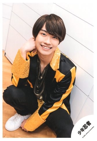 少年忍者 檜山光成 公式写真 グリーティングフォト ジャニーズJr