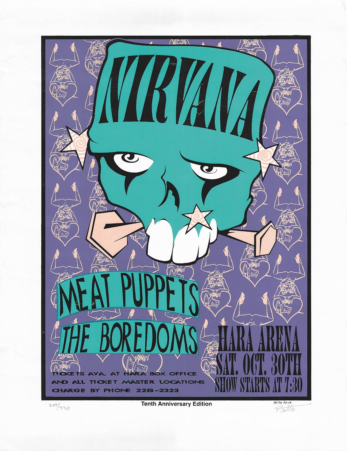 NIRVANA 非売品ポスター ラスト1枚早い者勝ちです。 found-poster-from