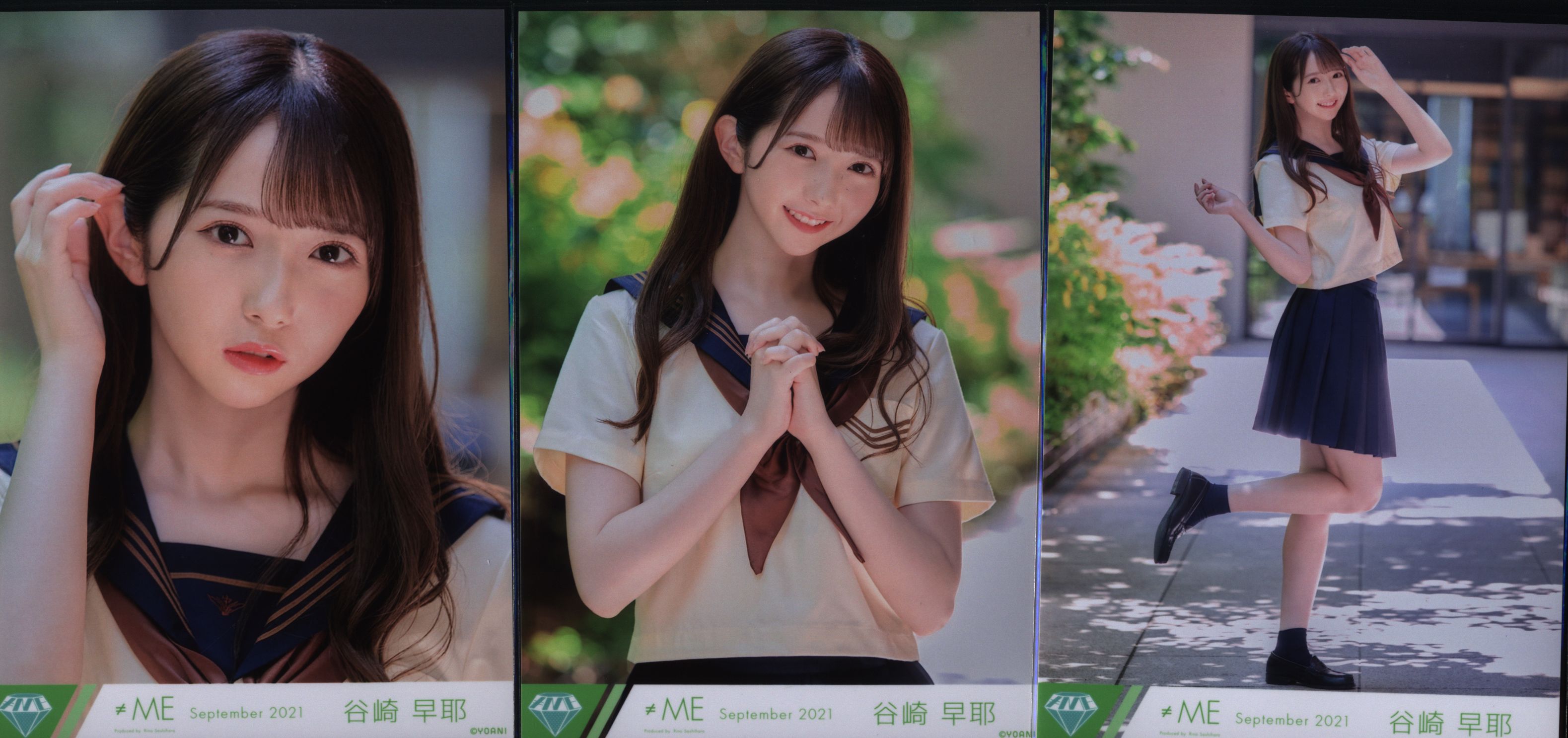 ノットイコールミー 生写真 ノイミー 谷崎早耶 24girls お渡し会 直筆