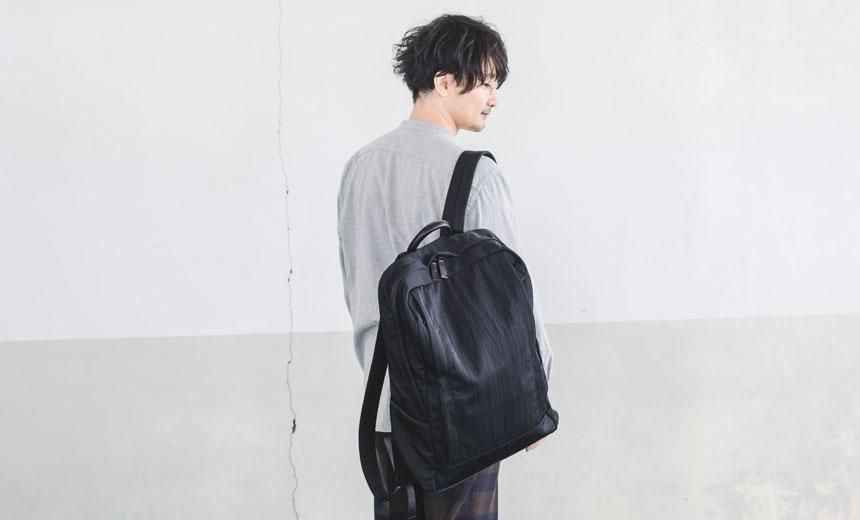 RiVER - BACKPACK（ブラック） - WORK-SHOP YUSHI（遊糸）